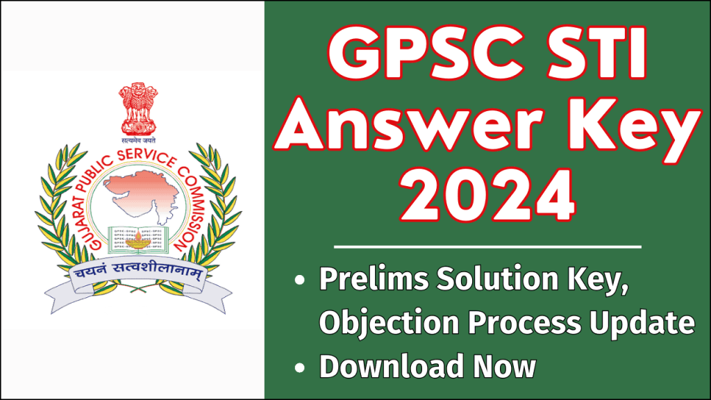 GPSC STI Answer Key