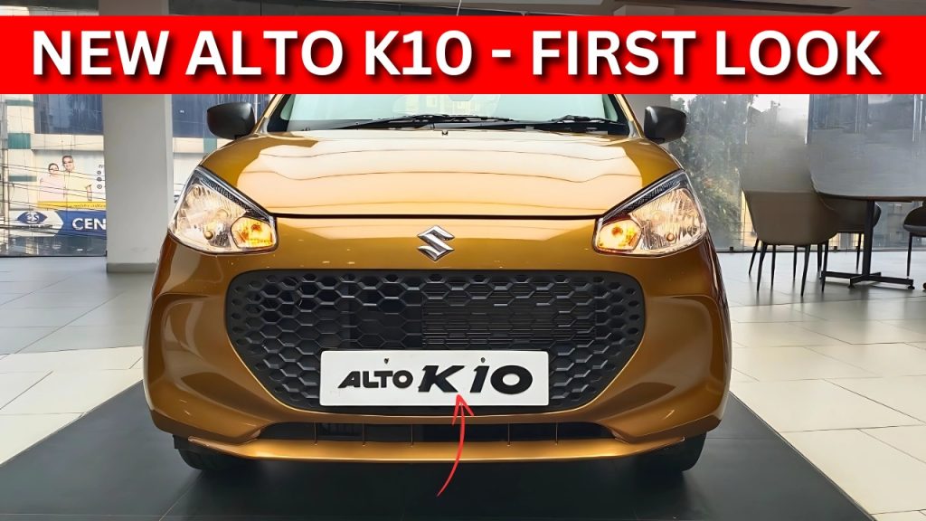 Maruti Alto K10 Facelift 2025, Affordable and Efficient Compact Car Now Available at Rs.3 Lakh