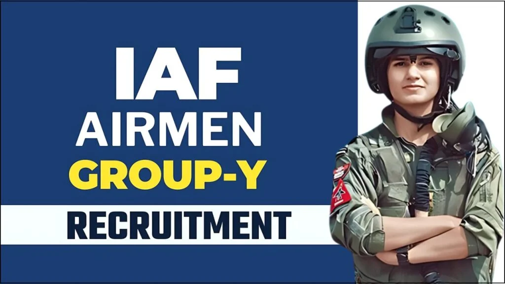 Indian Air Force Recruitment Rally 2025, Join Group Y (Non-Technical) Medical Assistant Trade