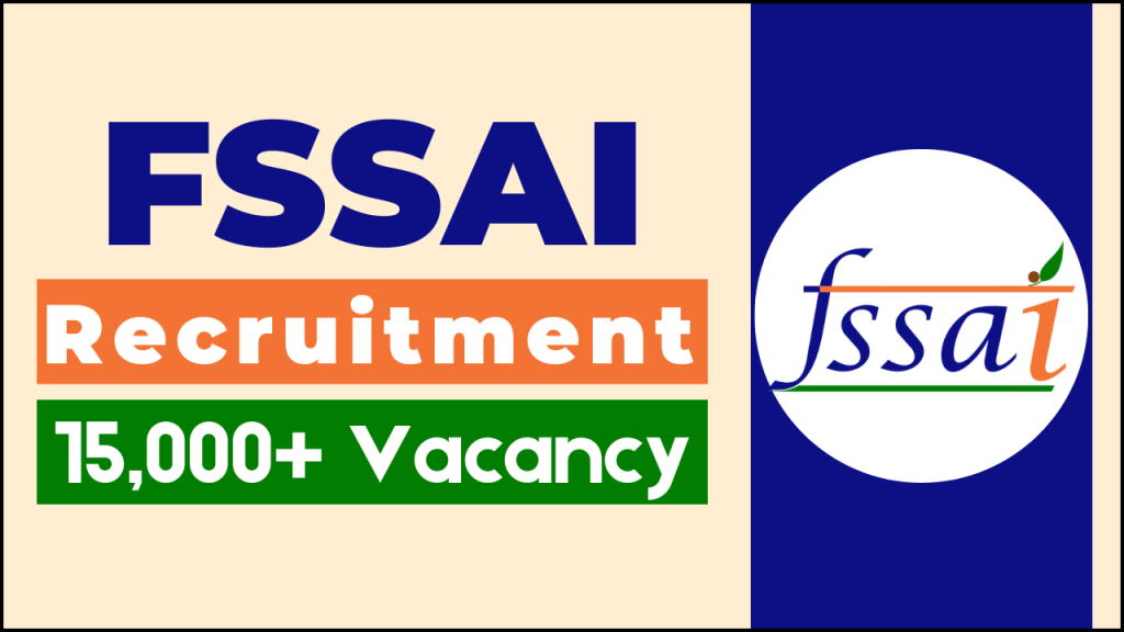 FSSAI Recruitment 2025, Assistant Vacancy, Eligibility, Apply Online